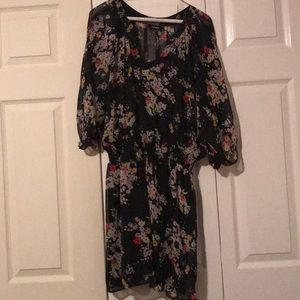 Express sheer dress